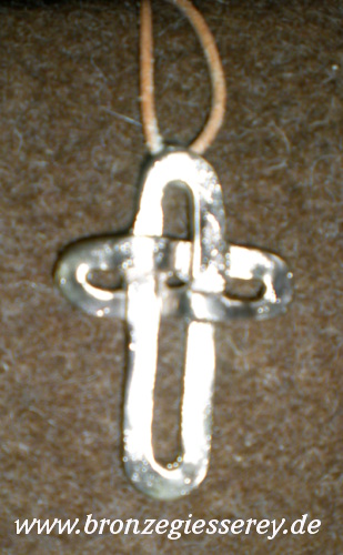 Photo eines Alamannenkreuzes